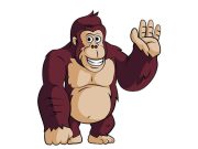 Ανέκδοτο. Ήταν κάποτε ένας άνεργος ηθοποιός ο οποίος είχε απελπιστεί να ψάχνει για δουλειά γελοιογραφία, γορίλας που χαιρετάει