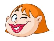 Ανέκδοτο: Νεαρός μπαίνει σε ένα φαρμακείο και ρωτάει την κυρία πίσω από τον πάγκο γελοιογραφία προσώπου γυναίκας που κλείνει το μάτι πονηρά