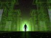 Τελικά Υπάρχει στην «Πραγματικότητα» το MATRIX; ανθρώπινη σιλουέτα μέσα στο matrix