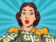 Ανέκδοτο: Ο Πέτρος ήταν ένας Έλληνας μετανάστης καρατσιγκούναρος που είχε δουλέψει όλη τη ζωή του γυναίκα κρατά στην αγκαλιά της δεσμίδες με χρήματα