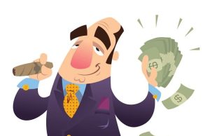 Ανέκδοτο: Πάει ο Μητσάρας στα μπουζούκια και βλέπει τον Βαρδινογιάννη πλούσιος κρατάει πούρο