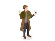 Ανέκδοτο: Μια φορά ο Σέρλοκ Χολμς και ο φίλος του ο Ουάτσον πήγαν για κάμπινγκ σέρλοκ χολμς