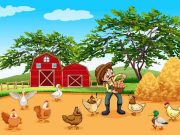 Ανέκδοτο: Ο Γιωρίκας μόλις πήρε το εφάπαξ και αγοράζει ένα χωράφι στο Κιλκίς κοτόπουλα