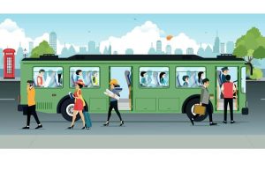 Ανέκδοτο: Ο επιβάτης, το λεωφορείο και τα λουλούδια λεωφορείο και επιβάτες