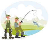 Ανέκδοτο: Τέσσερις παντρεμένοι άντρες πήγαν για ψάρεμα δύο ψαράδες