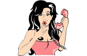 Ανέκδοτο: Μια κυρία καλεί έναν συνοδό πολυτελείας γυναίκα κρατάει τηλέφωνο