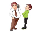 Ανέκδοτο: Ένας Έλληνας κάθεται σε μια ήσυχη καφετέρια. Δίπλα του έρχεται ένας Αμερικάνος δύο άντρες