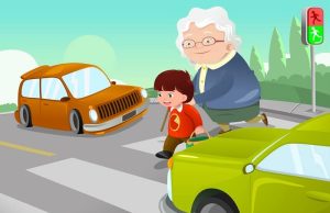 Ανέκδοτο: Ένα πρωί μαζεύτηκαν όλα τα μικρά προσκοπάκια Παιδί βοηθάει ηλικιωμένη να διασχίσουν το δρόμο