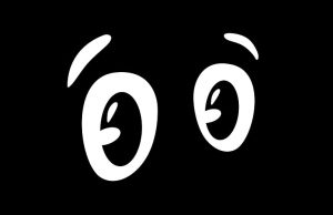 Ανέκδοτο: Η σύζυγος τηλεφωνεί στον εραστή της να περάσει από το σπίτι επειδή ο άντρας της θα λείπει Λαμπερά μάτια κινουμένων σχεδίων στο σκοτάδι