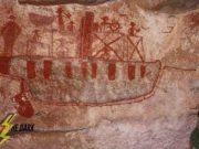 Μυστηριώδεις Ζωγραφιές 15.000 ετών με Κρουαζιερόπλοια, Ποδήλατα και Ντουφέκια από τους Αβορίγινες της Αυστραλίας