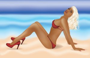 Ανέκδοτο: Ένας αγρότης πήγε στη λίμνη του όπου δεκάδες γuμviστριες έκαναν beach party Σεξουαλική ξανθιά σε μια παραλία