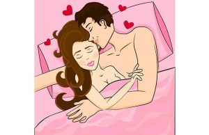 Ανέκδοτο: Ένα ζευγάρι αποφάσισε να κάνουν διακοπές ξεχωριστά Ευτυχισμένο ζευγάρι στο κρεβάτι