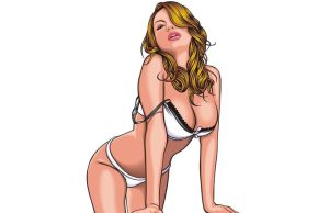 Ανέκδοτο: Ένας ναυτικός ξεμπαρκάρει και ψάχνει γυναίκα να παντρευτεί και να νοικοκυρευτεί Πολύ ελκυστική γυναίκα με λευκό μαγιό