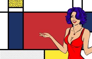 Ανέκδοτο: Μία κυρία με πλούσιο… ήθος, περιμένει στην υποδοχή ενός ξενοδοχείου γυναίκα με κόκκινο φόρεμα που χαμογελά