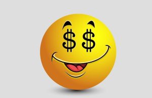 Ανέκδοτο: Ο αρραβώνας και το Τζόκερ φατσούλα με μάτια το σύμβολο του δολαρίου