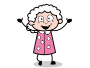 Ανέκδοτο: Δύο ηλικιωμένες κυρίες έχουν βρει φίλο χαρούμενη γιαγιά