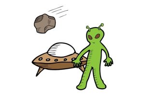 Ανέκδοτο: Σκάει ένας Ιπτάμενος Δίσκος στο σπίτι ενός ζευγαριού και κατεβαίνουν δύο εξωγήινοι εξωγήινος και ιπτάμενος δίσκος