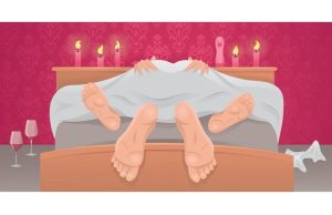 Ανέκδοτο: Τι συμβαίνει όταν ένας άντρας ξενοκοιμάται ζευγάρι κάτω από τα σκεπάσματα, φαίνονται μόνο οι πατούσες