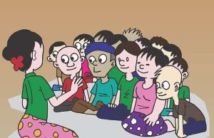 Ανέκδοτο: Ο Τοτός λέει μία παροιμία στην τάξη σε παντομίμα