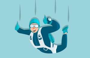 Ανέκδοτο: Πάει ένας στους αλεξιπτωτιστές και δεν θέλει να πηδήξει από το αεροπλάνο αλεξιπτωτιστής