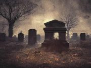 Ένας Καμπούρης και ο Θησαυρός στο Νεκροταφείο στο Νεκροταφείο νύχτα