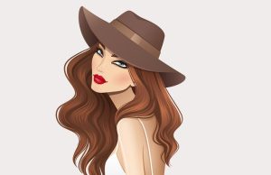 Ανέκδοτο: Η κυρία επιστρέφει ξαφνικά στο σπίτι χωρίς τον άντρα της Όμορφη γυναίκα με καπέλο