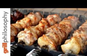 Κοντοσούβλι χοιρινό σε άλμη Κοντοσούβλι χοιρινό