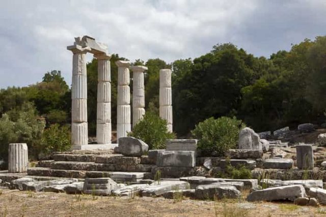 Ιερό των μεγάλων θεών, Παλαιόπολη, Σαμοθράκη