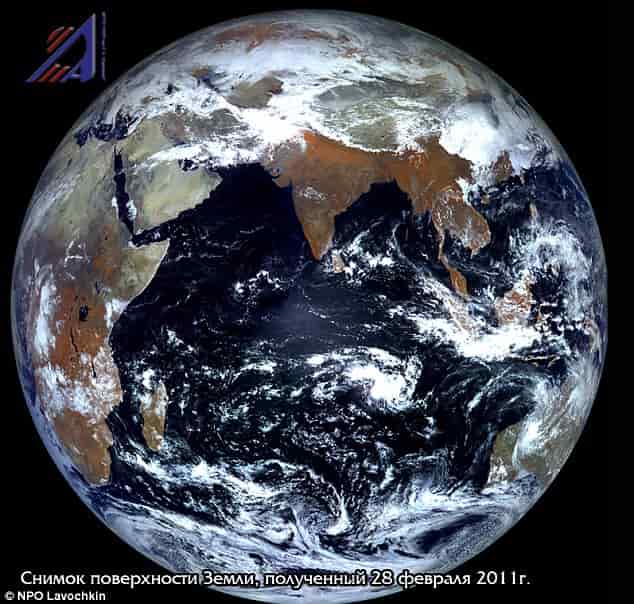 δορυφορικές εικόνες Γης από Ρωσία