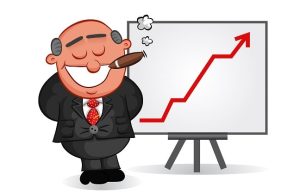 Ανέκδοτο: Έρχεται ο νέος Γενικός Διευθυντής της Google στο γραφείο του παλιού για να παραλάβει επιχειρηματίας με πούρο στο στόμα, δείχνει ικανοποιημένος με το ανοδικό γράφημα δίπλα του