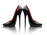 Ανέκδοτο: 2 ομοφυλόφιλοι που τσακώνονται Λουστρίνι μαύρα ψηλοτάκουνα με κόκκινη εσωτερική φόδρα