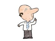 Καμένο Ανέκδοτο: Ένας φαλακρός βλέπει διαφήμιση για «Πρωτοποριακή Θεραπεία της Φαλάκρας» φαλακρός