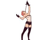 Άνθρωποι που κατάπιναν σπαθιά σε Ινδία και αρχαία Αθήνα. Δεν ήταν τρικ. Πώς το έκαναν Σκίτσι κοπέλας που καταπίνει σπαθί