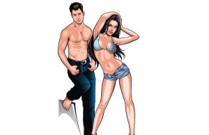 Ανέκδοτο: Οι δύο ξανθιές και ο παίδαρος ο παίδαρος με παντελόνι και γυναίκα με μπικίνι μαγιό