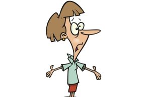 Ανέκδοτο: Δεν είσαι και πολύ καλή στο κρεβάτι γελοιογραφία μπερδεμένου άντρα συζύγου