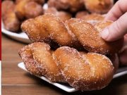 Λουκουμάδες με ίνες σαν Τσουρέκι. Θα ξετρελαθείτε Λουκουμάδες με ίνες σαν Τσουρέκι