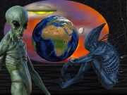 Εξωγήινα διαστημόπλοια βρίσκονται σε αποστολή αναγνώρισης και χαρτογράφησης της Γης, δηλώνει Σύμβουλος Στρατιωτικών Πληροφοριών δύο εξωγήινοι και η Γη