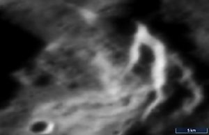 Η τεράστια Καμάρα στον πλανήτη Ερμή ύψους 7χλμ