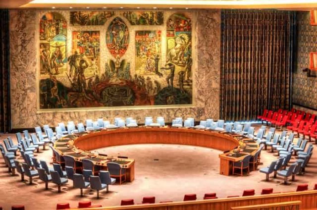 Αίθουσα του Συμβουλίου Ασφαλείας των Ηνωμένων Εθνών
