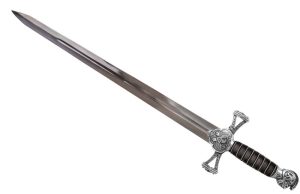 Δαμόκλειος Σπάθη και η Ασπίδα του Ασύλου ένα σπαθί ως Δαμόκλειος Σπάθη