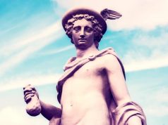 άγαλμα του Ερμή που για πολλούς ταυτίζεται με του του Ερμή Τρισμέγιστου