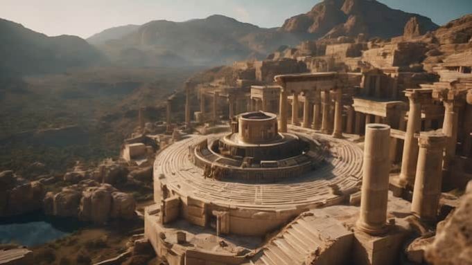 Στα Ίχνη ενός Ξεχασμένου Παγκόσμιου Πολιτισμού ερείπια ενός Ξεχασμένου Παγκόσμιου Πολιτισμού