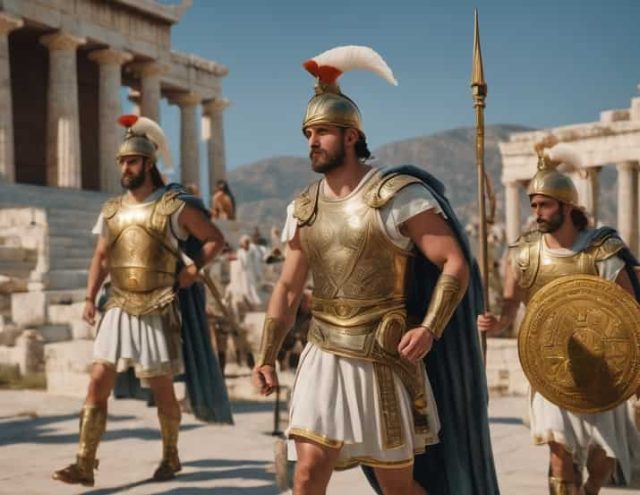 αρχαίοι Έλληνες πολεμιστές ως Πελασγοί