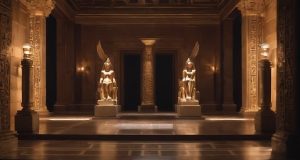 Το Μυστικό του Τύμβου Καστά στην Αμφίπολη φανταστικό εσωτερικό του Τύμβου Καστά