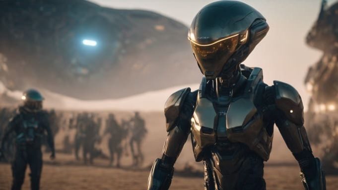 Εξωγήινη Παρέμβαση στον Άνθρωπο. Εικασία ή… εξωγήινες φιγούρες κατεβαίνουν από ιπτάμενο δίσκο με σκοπό την Εξωγήινη Παρέμβαση