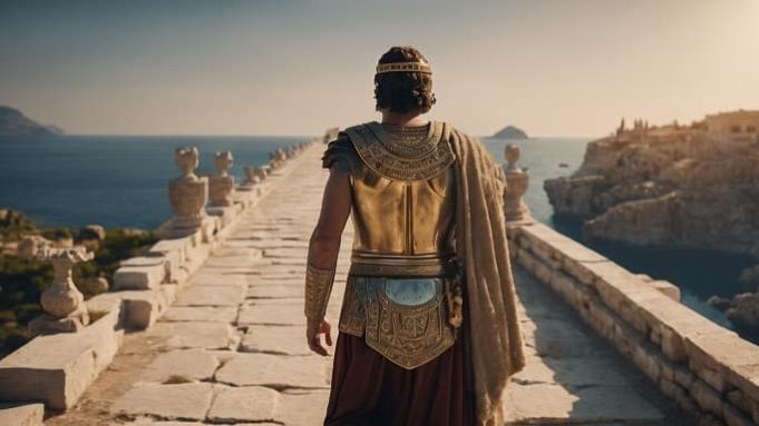 Μεταμόρφωσε το Νησί της Τύρου σε Χερσόνησο. Η έξυπνη στρατηγική του Μ. Αλεξάνδρου Ο Μέγας Αλέξανδρο στη γέφυρα που Μεταμόρφωσε το νησί της Τύρου σε χερσόνησο