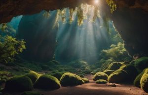 Η «Μαύρη Τρύπα» στο Βαθύ Μουζί της Μάνης Η «Μαύρη Τρύπα» στο Βαθύ Μουζί της Μάνης, φανταστική εικόνα