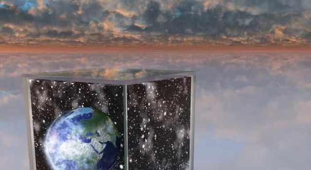 Τι είναι το «Μαύρο Κουτί της Γης» σουρεαλιστικό: η Γη μέσα σε ένα μαύρο κουτί